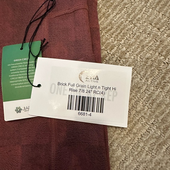 NWT 4 Zyia Brick Full Grain Light n Tight 7/8 24” - Picture 2 of 2